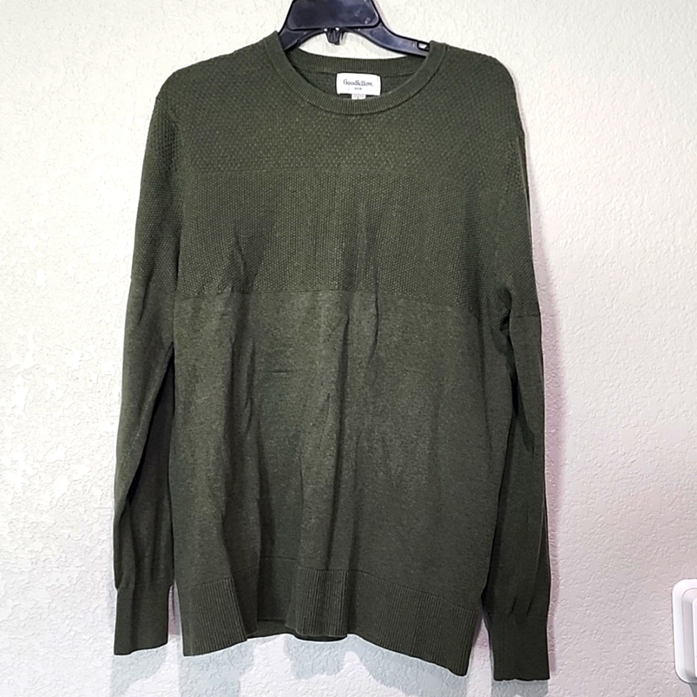 Goodfellow olive sweatshirt